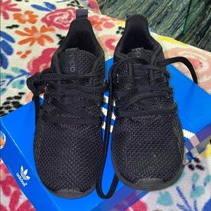 Black adidas sneakers